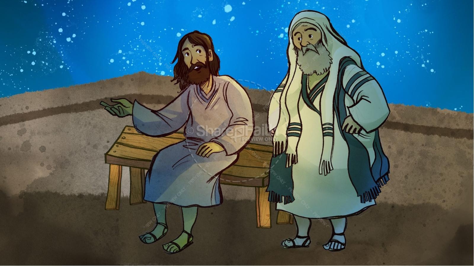 John 3 Nicodemus Bible Story for Kids Thumbnail 4