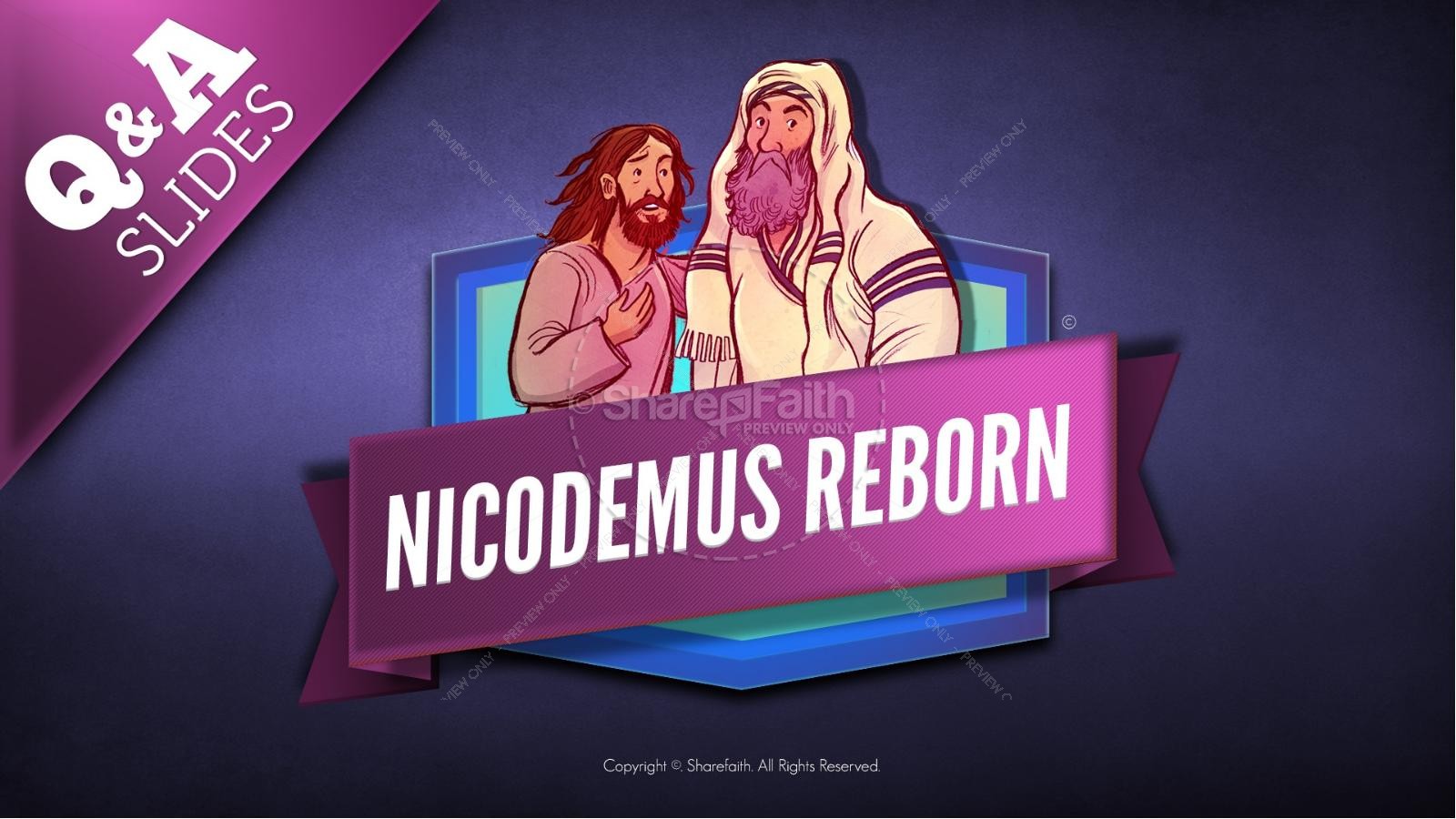 John 3 Nicodemus Bible Story for Kids Thumbnail 8