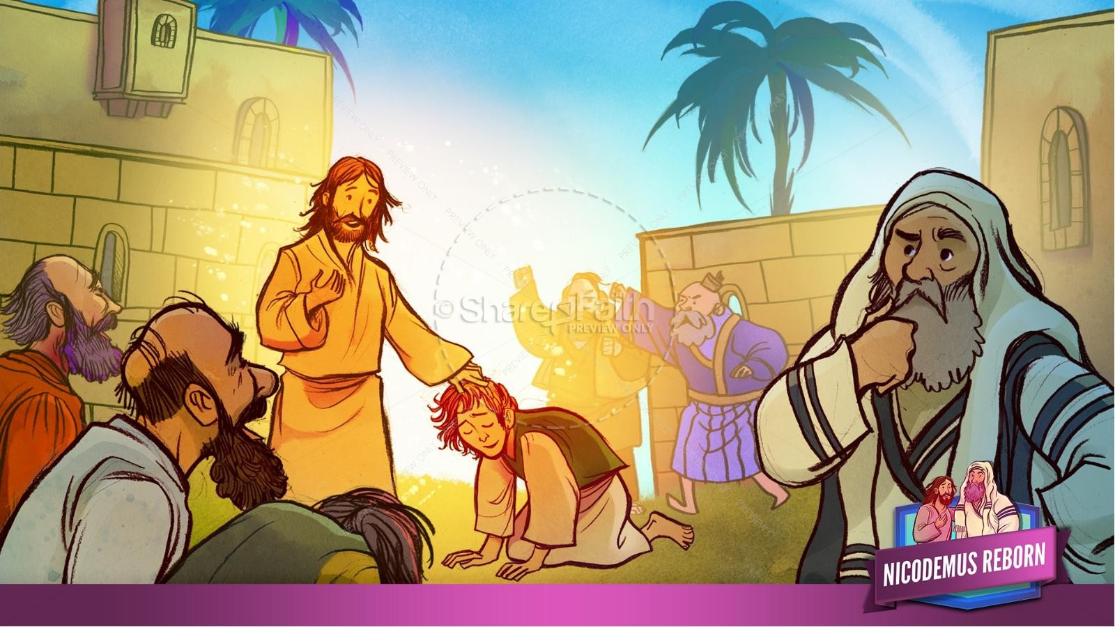John 3 Nicodemus Bible Story for Kids Thumbnail 9