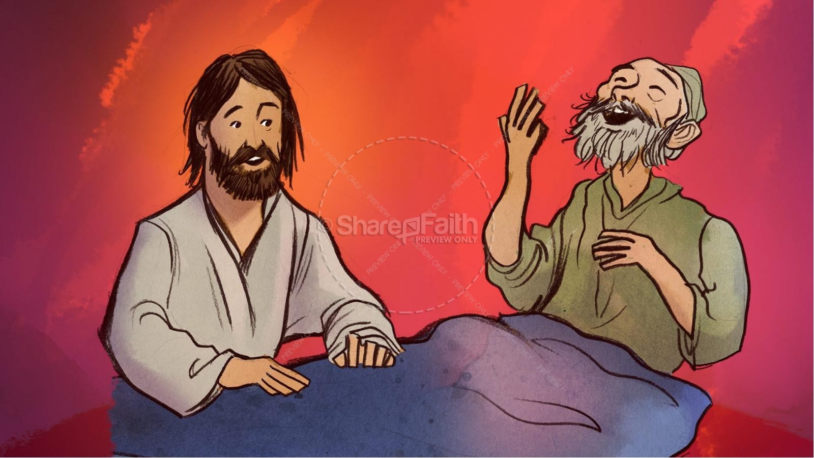 Jesus Heals The Sick Kids Bible Stories Thumbnail 3