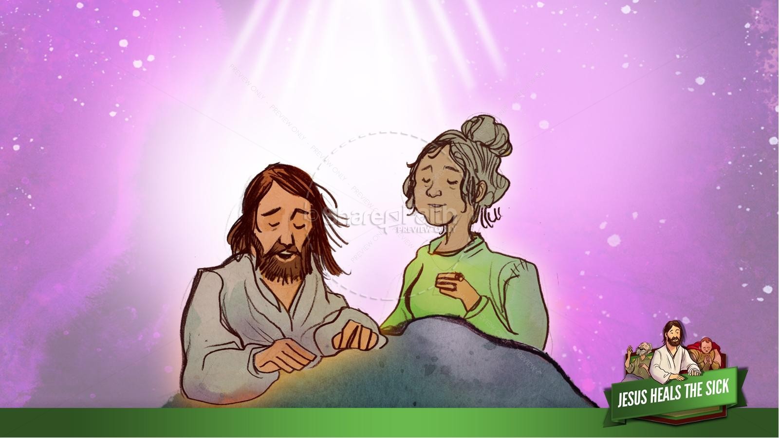 Jesus Heals The Sick Kids Bible Stories Thumbnail 25