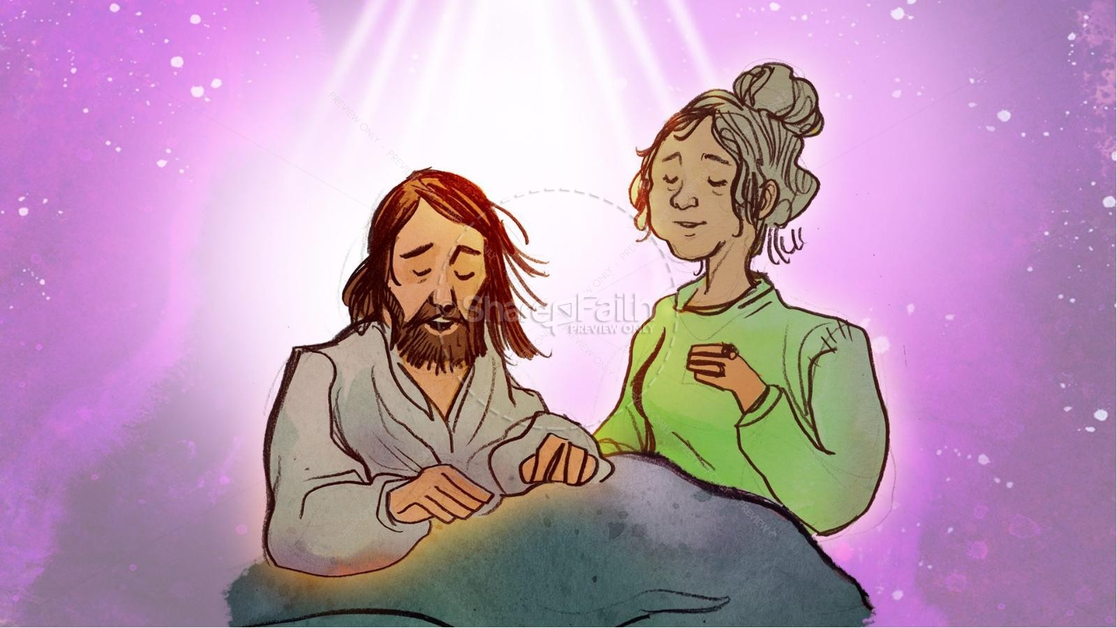 Jesus Heals The Sick Kids Bible Stories