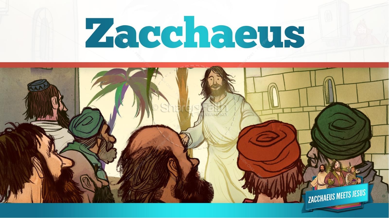 Luke 19 Story of Zacchaeus Kids Bible Lesson Thumbnail 17