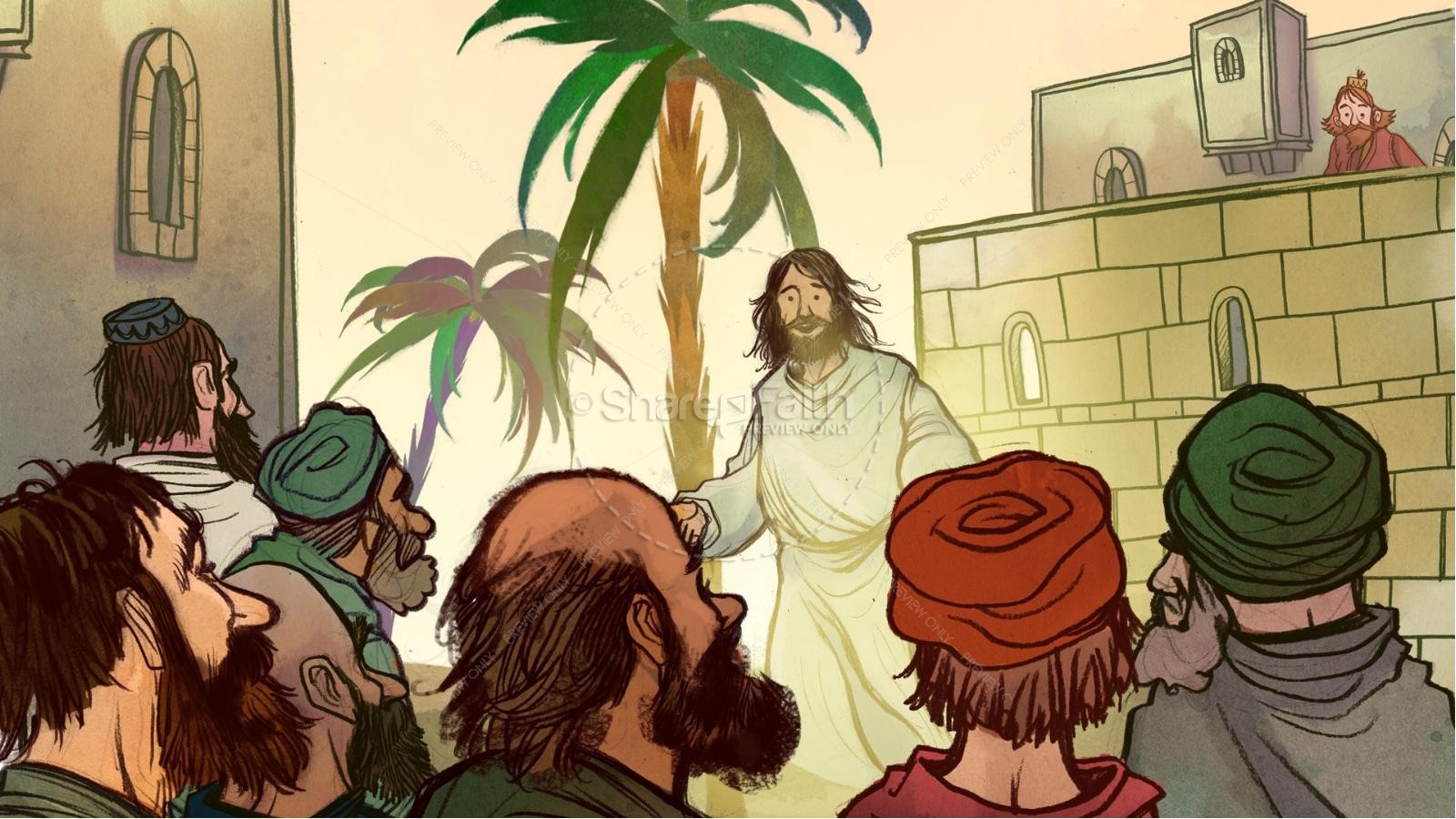 Luke 19 Story of Zacchaeus Kids Bible Lesson Thumbnail 3