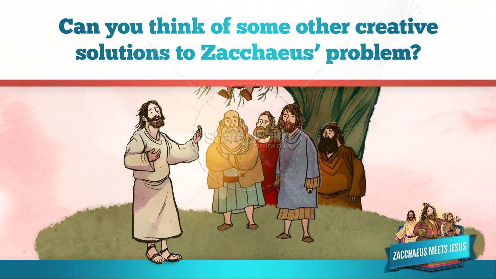 Luke 19 Story of Zacchaeus Kids Bible Lesson Thumbnail 26