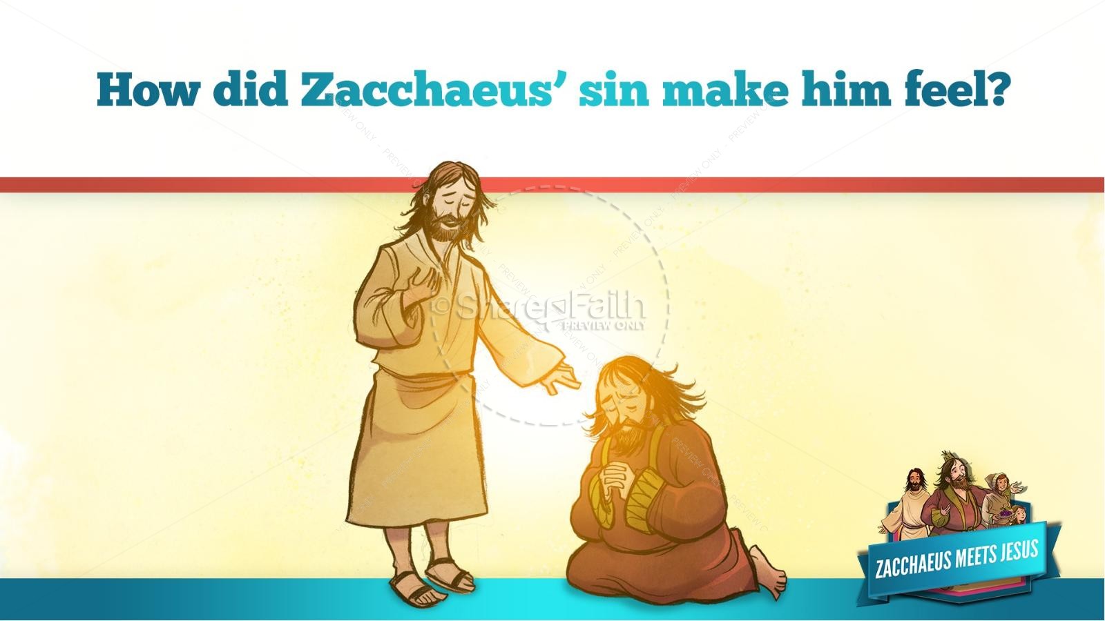 Luke 19 Story of Zacchaeus Kids Bible Lesson Thumbnail 40