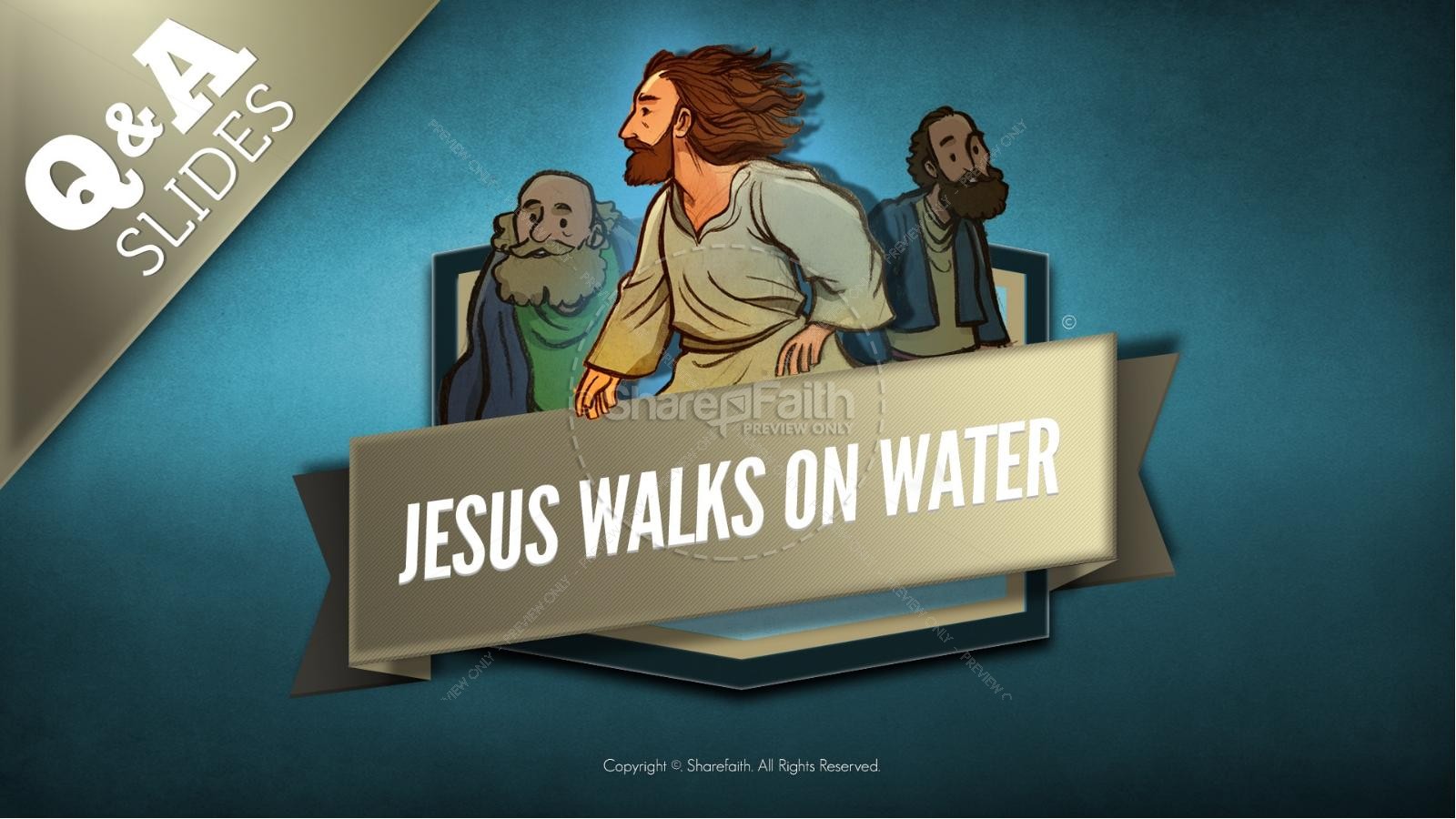 Jesus Walks On Water Kids Bible Story Thumbnail 10