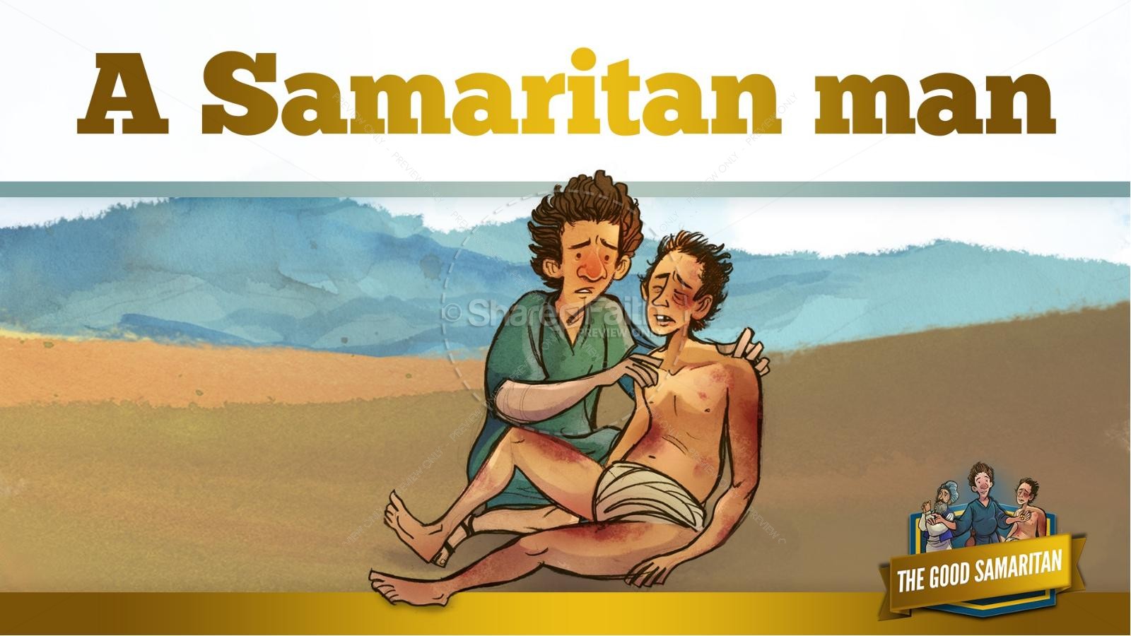 The Good Samaritan Kids Bible Story Thumbnail 32