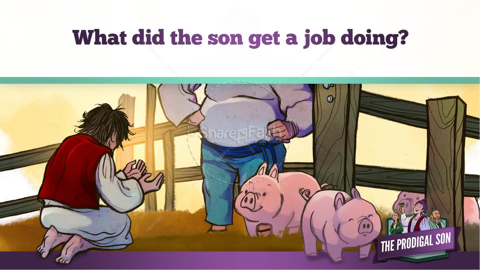 The Prodigal Son Kids Bible Story Thumbnail 29