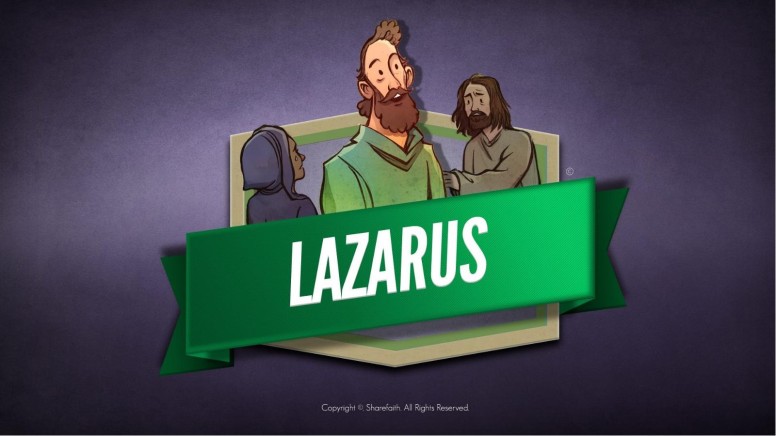 John 11 Lazarus Kids Bible Stories