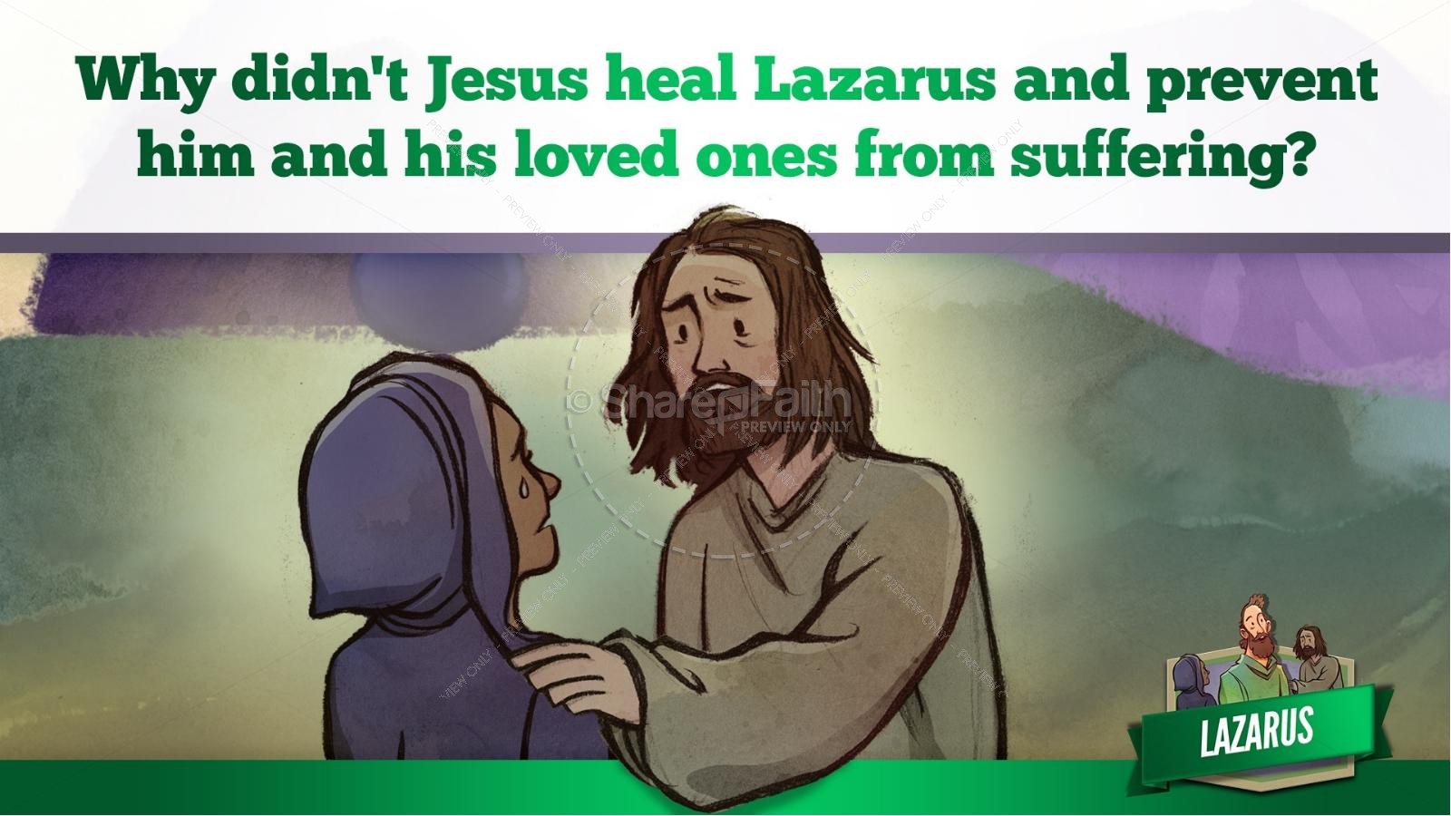 John 11 Lazarus Kids Bible Stories Thumbnail 25
