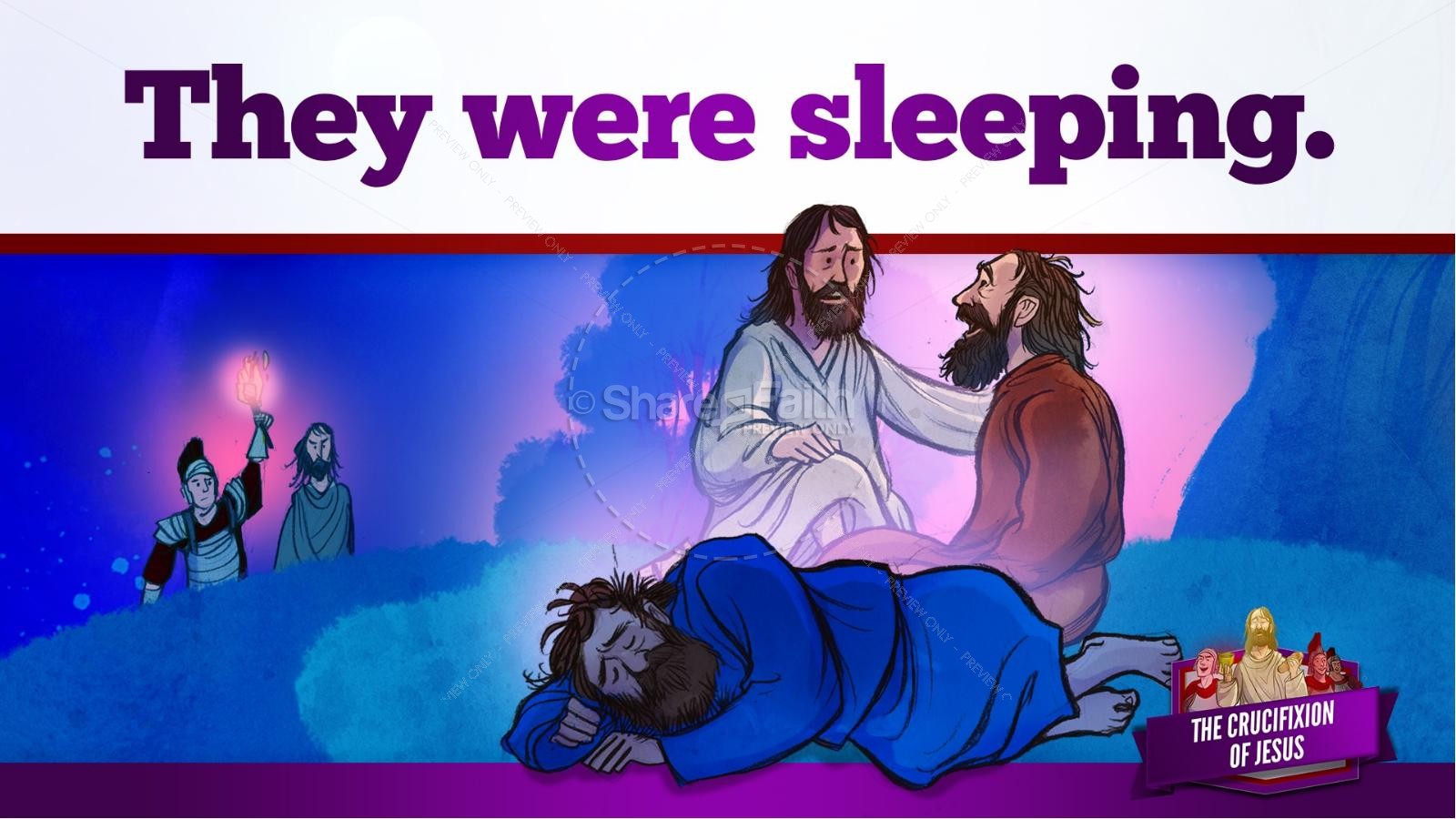 Jesus' Crucifixion Kids Bible Story Thumbnail 50