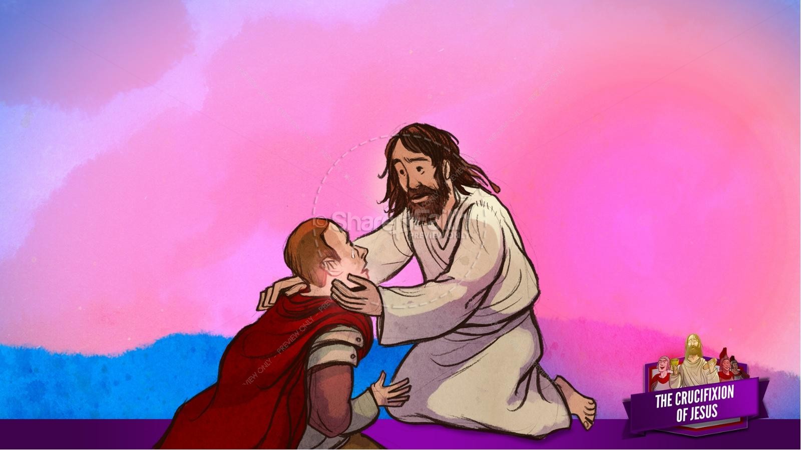 Jesus' Crucifixion Kids Bible Story Thumbnail 60