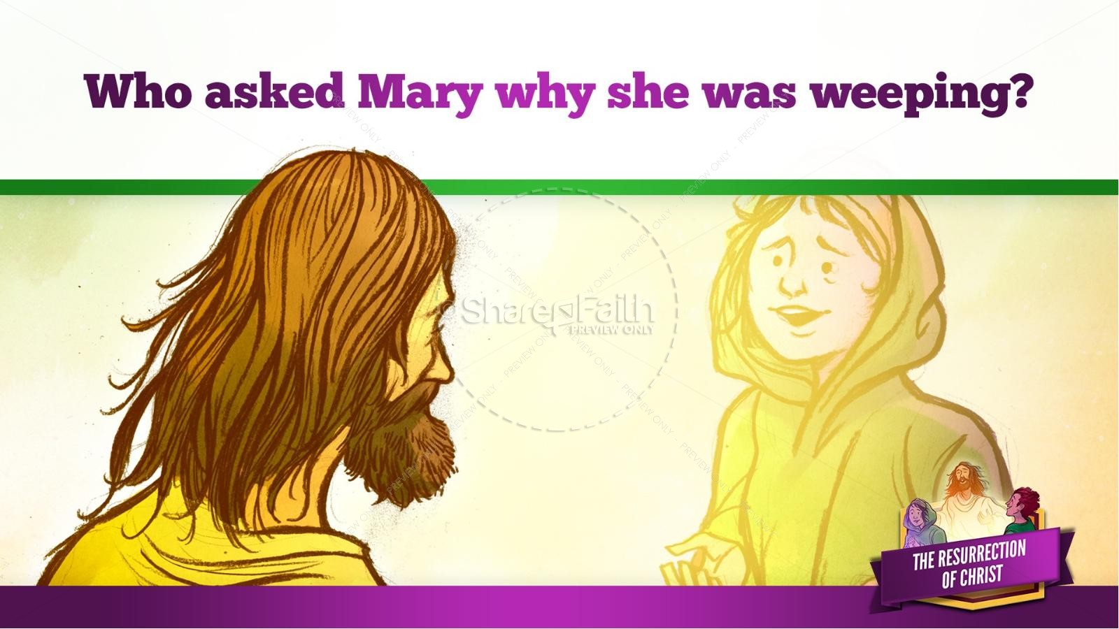 Jesus' Resurrection Kids Bible Story Thumbnail 15