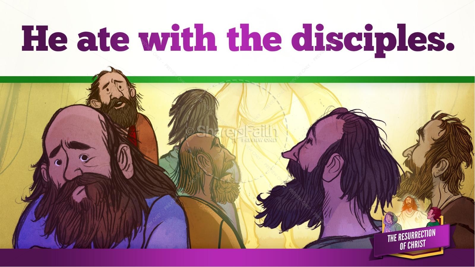 Jesus' Resurrection Kids Bible Story Thumbnail 32