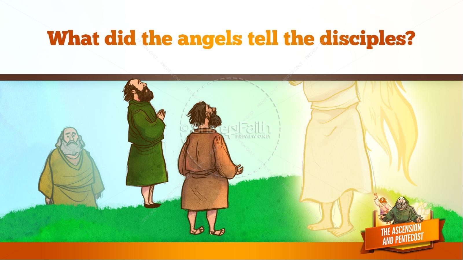 The Ascension and Pentecost Kids Bible Story Thumbnail 14
