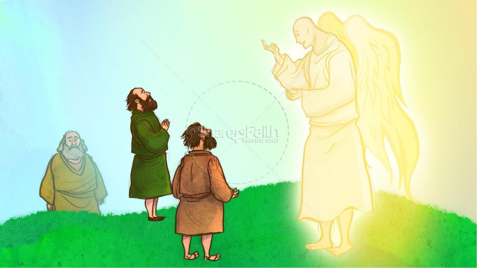 The Ascension and Pentecost Kids Bible Story Thumbnail 3