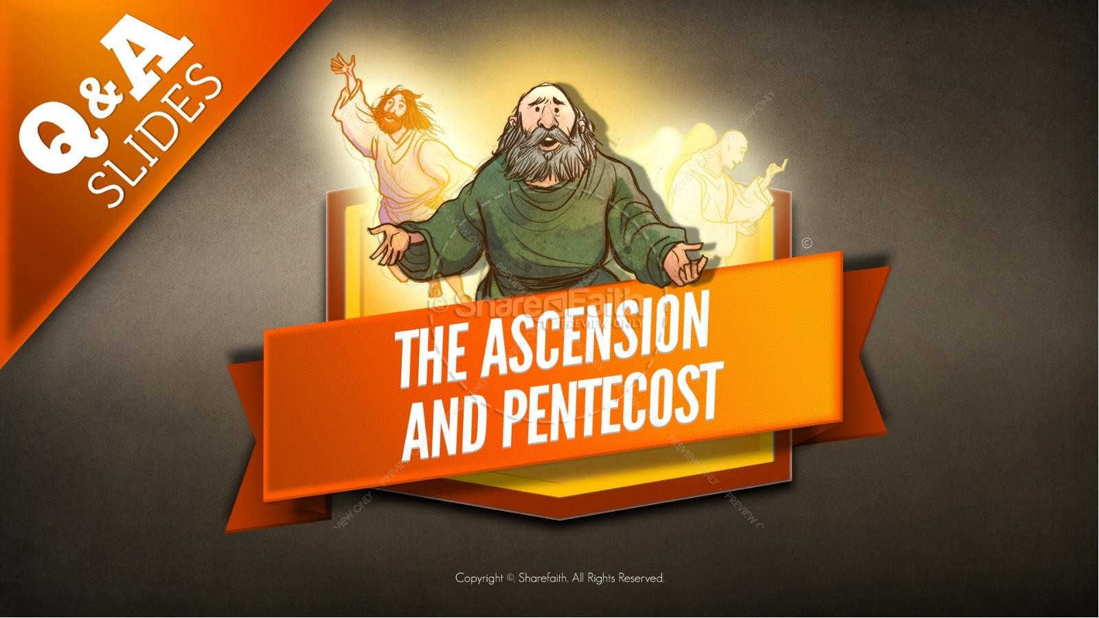 The Ascension and Pentecost Kids Bible Story Thumbnail 8