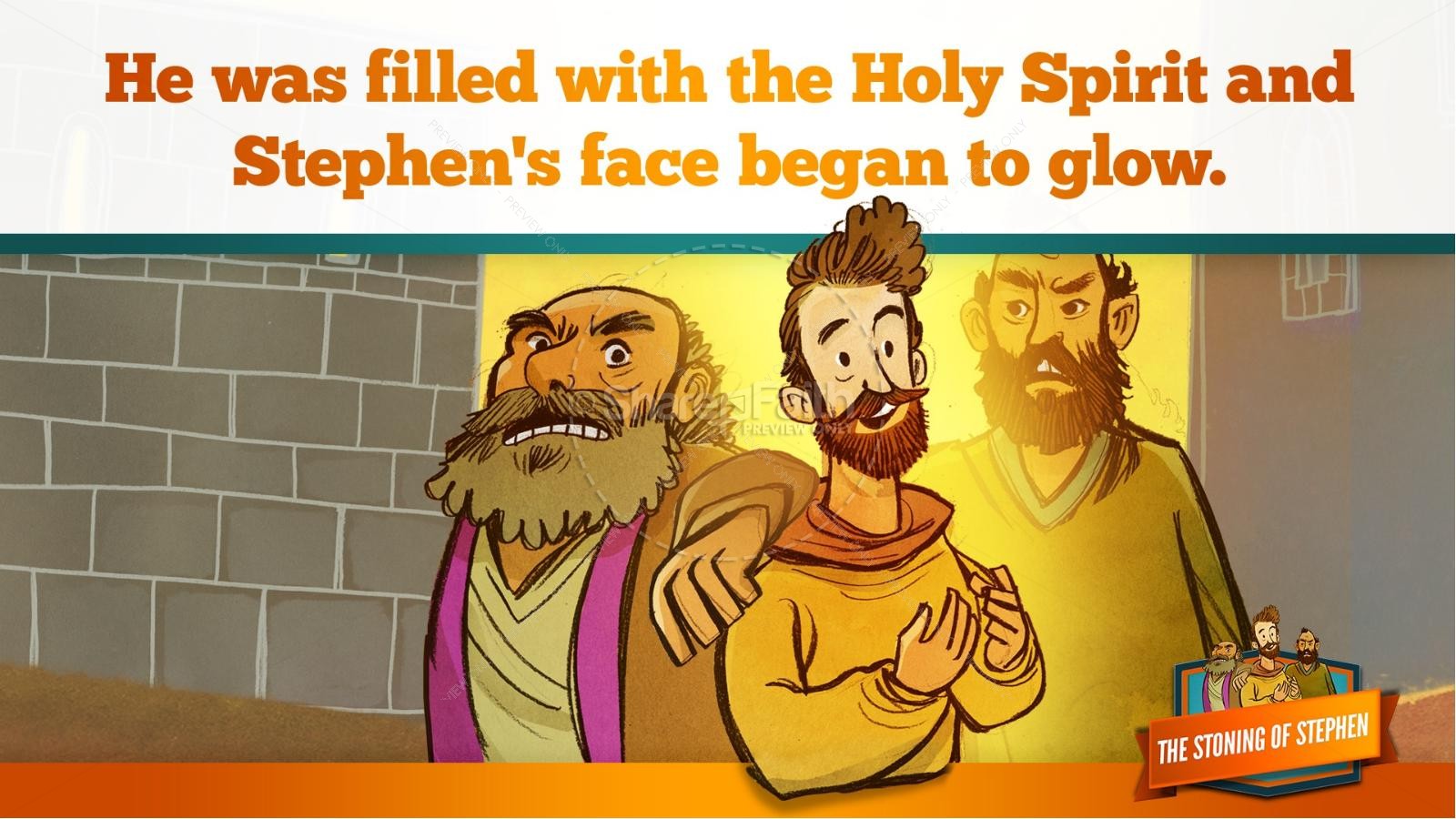 Acts 7 The Stoning of Stephen Kids Bible Story Thumbnail 28