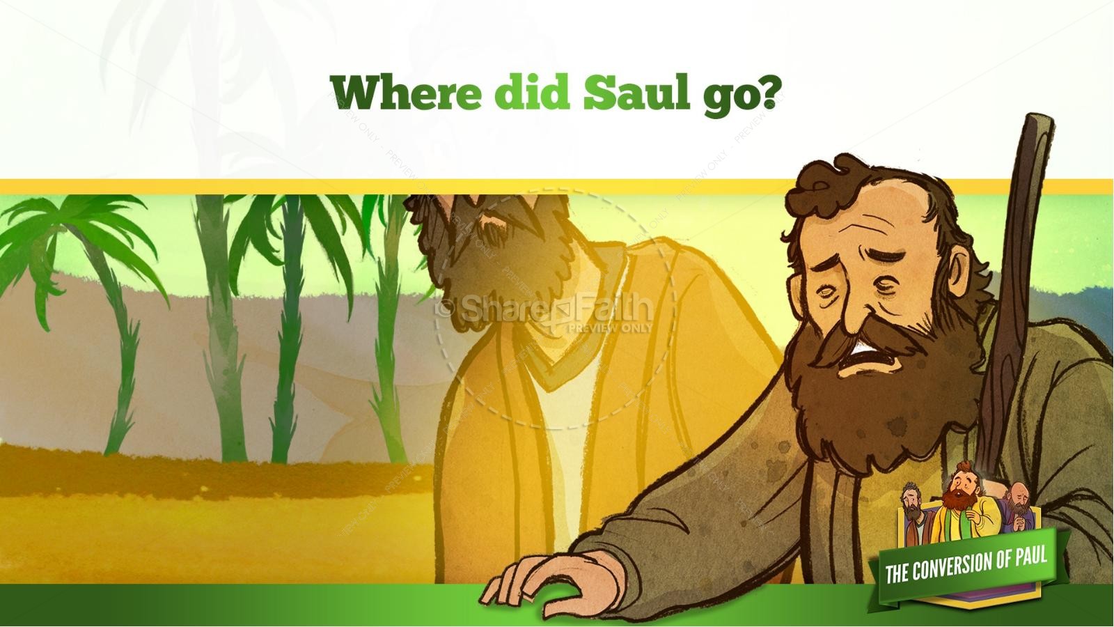 Acts 9 Paul's Conversion Kids Bible Stories Thumbnail 27