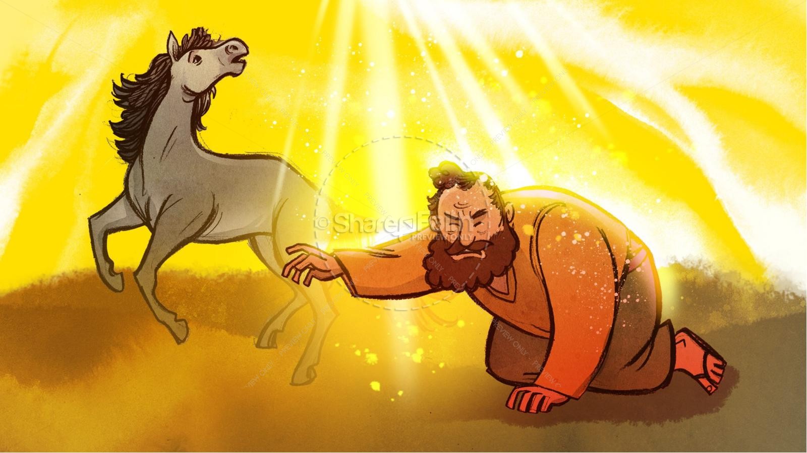 Acts 9 Paul's Conversion Kids Bible Stories | slide 5