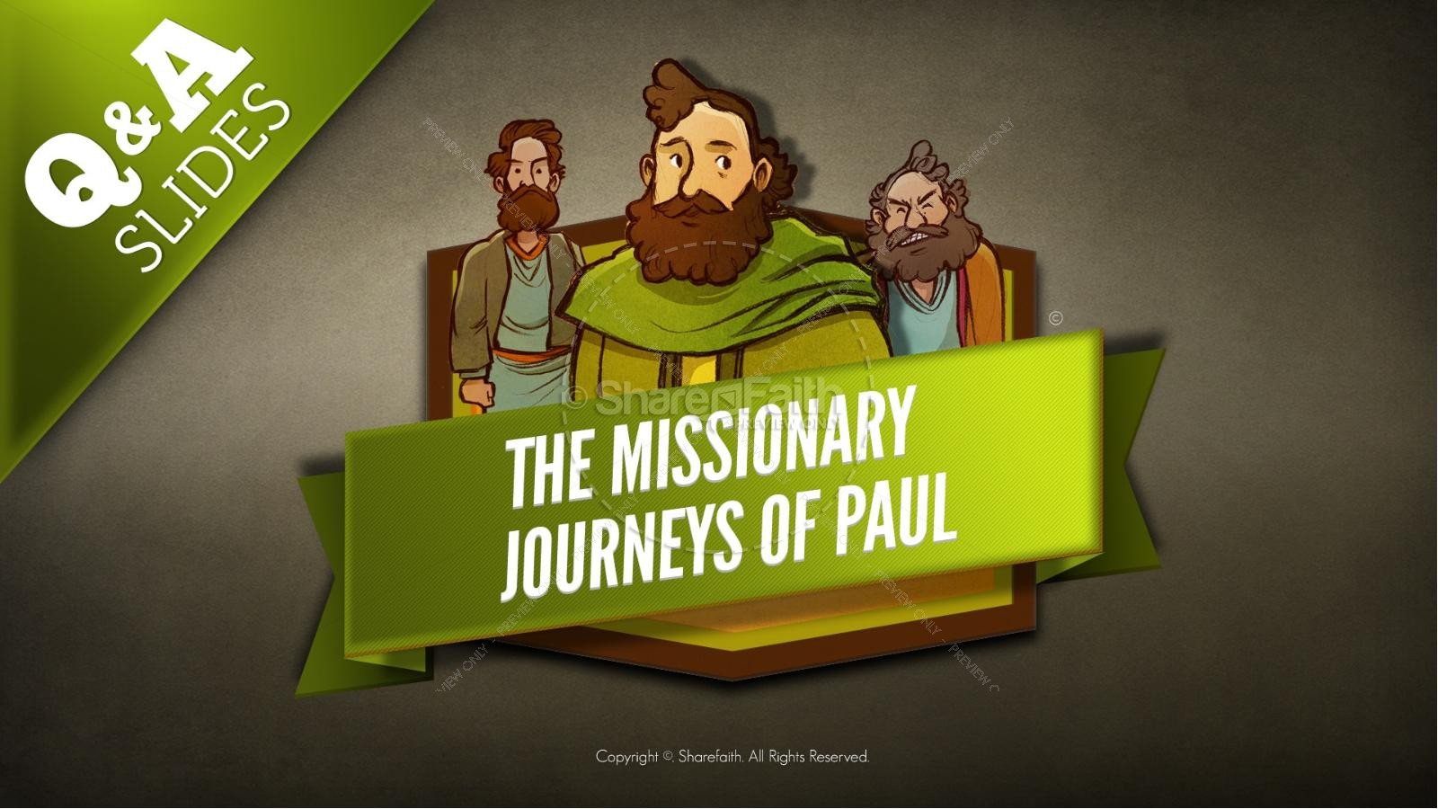Paul's Missionary Journeys Kids Bible Stories Thumbnail 13