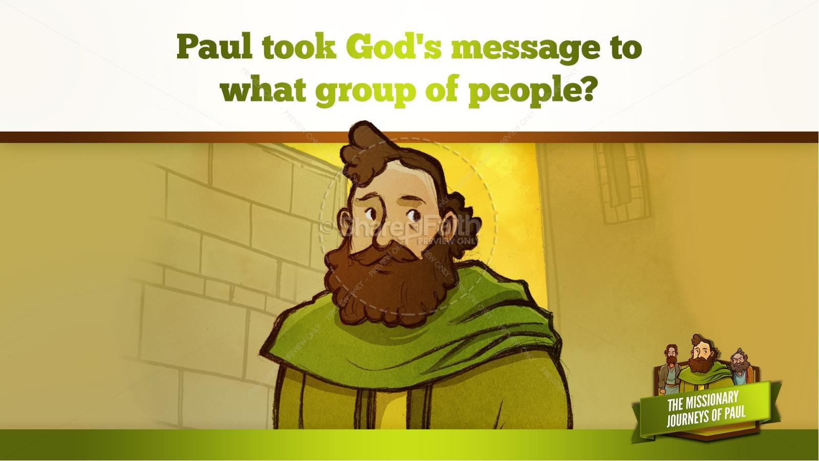 Paul's Missionary Journeys Kids Bible Stories Thumbnail 15