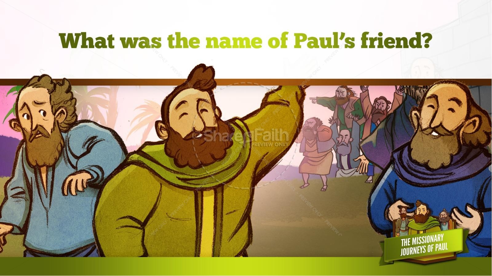 Paul's Missionary Journeys Kids Bible Stories Thumbnail 19