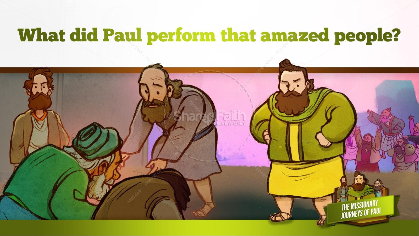 Paul's Missionary Journeys Kids Bible Stories Thumbnail 23