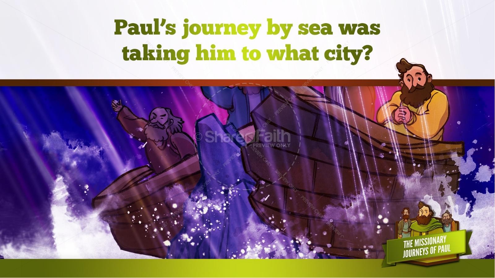 Paul's Missionary Journeys Kids Bible Stories Thumbnail 43