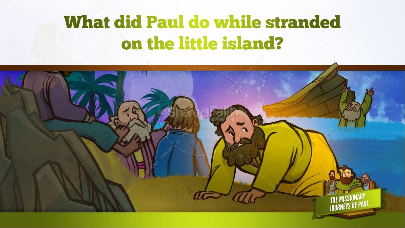Paul's Missionary Journeys Kids Bible Stories Thumbnail 47