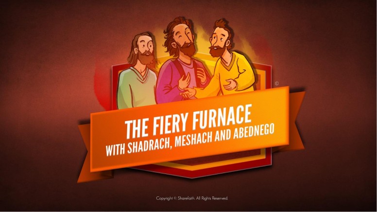 The Fiery Furnace with Shadrach, Meshach and Abednego Kids Bible Story