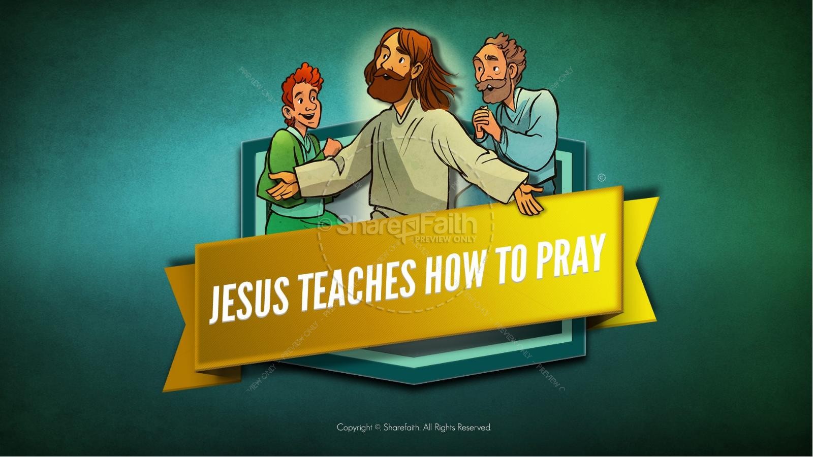 The Lord's Prayer Kids Bible Story Thumbnail 1