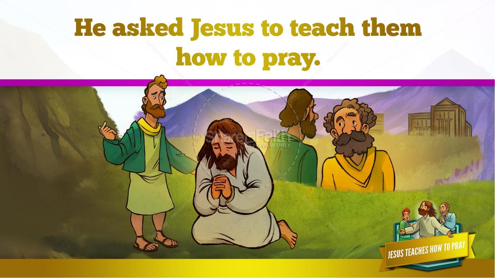 The Lord's Prayer Kids Bible Story Thumbnail 14