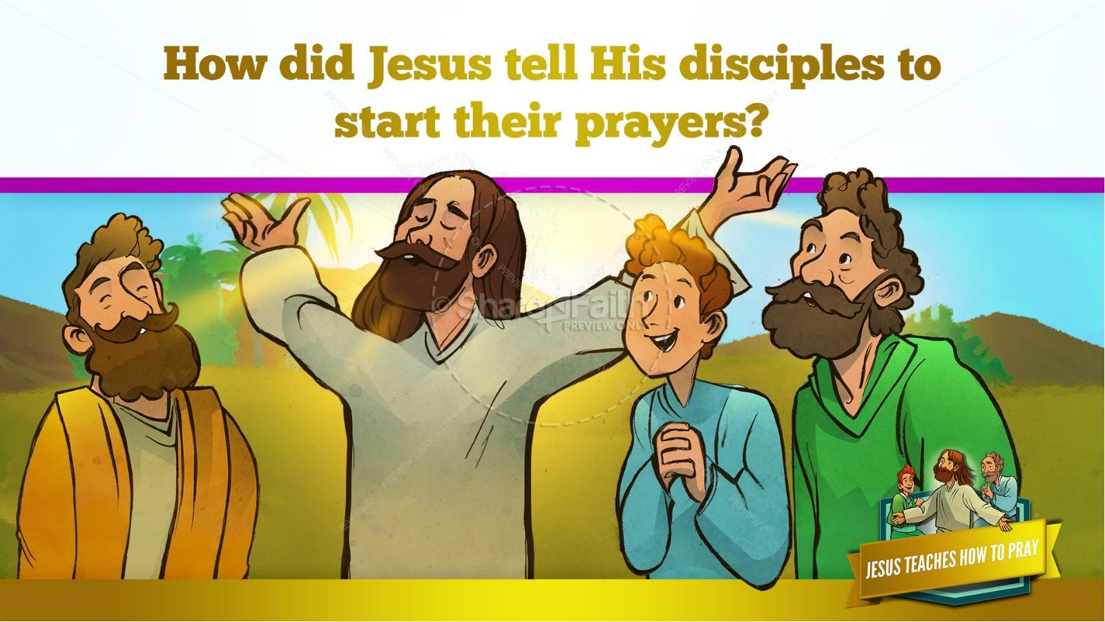 The Lord's Prayer Kids Bible Story Thumbnail 17
