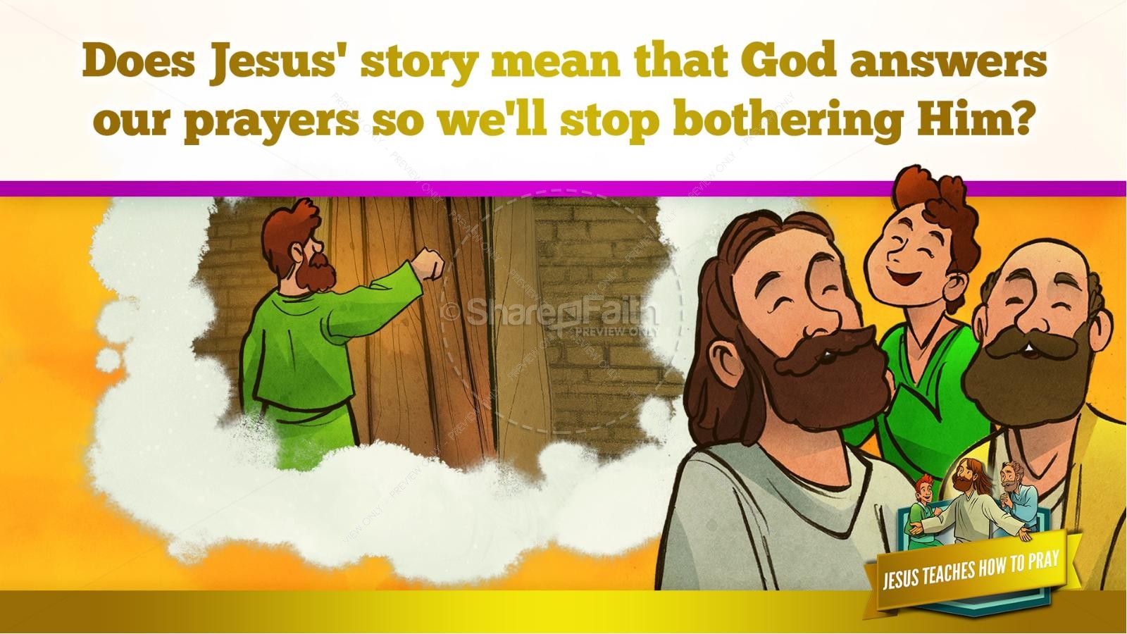 The Lord's Prayer Kids Bible Story Thumbnail 43