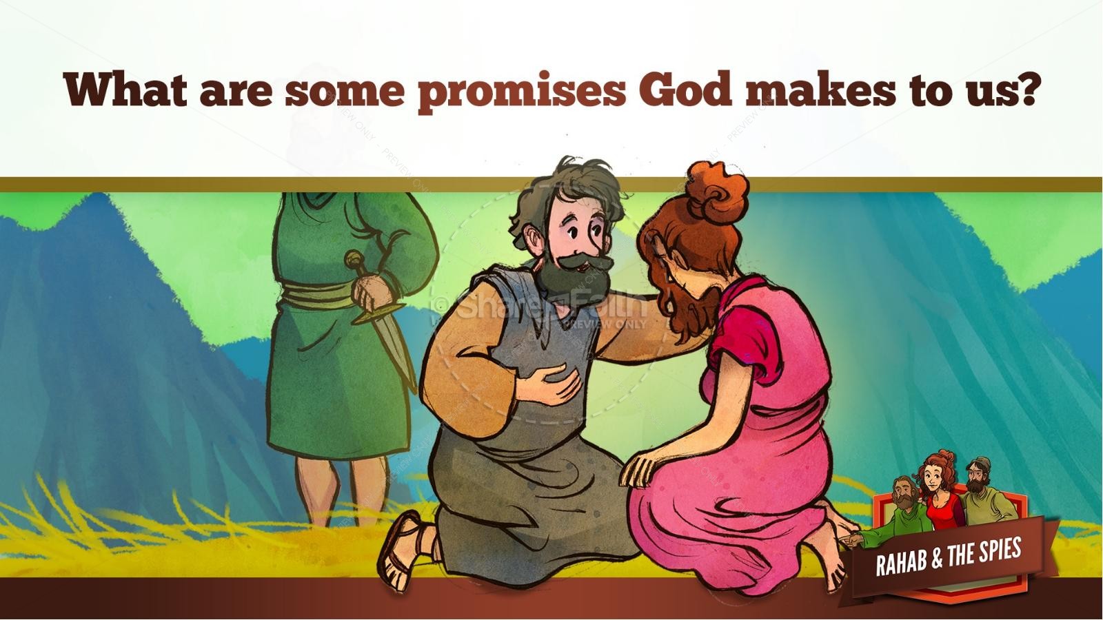 Joshua 2 The Story of Rahab Kids Bible Stories Thumbnail 25