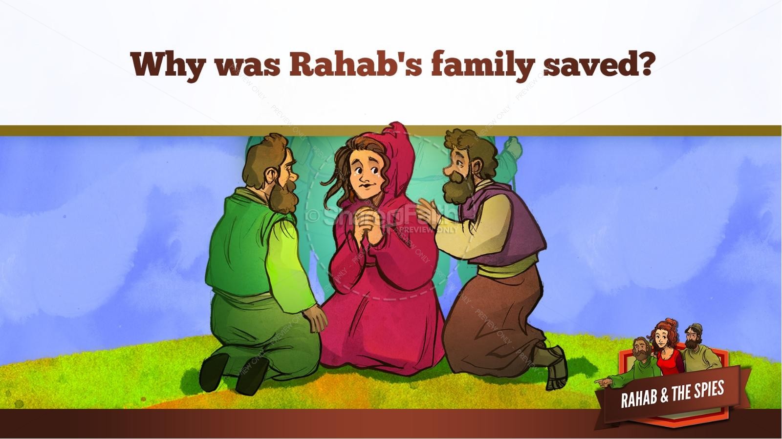 Joshua 2 The Story of Rahab Kids Bible Stories Thumbnail 35