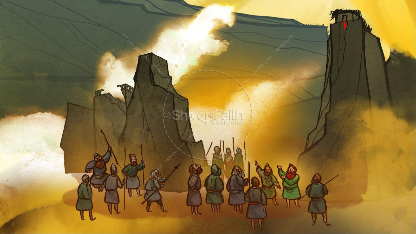 Joshua 2 The Story of Rahab Kids Bible Stories Thumbnail 7