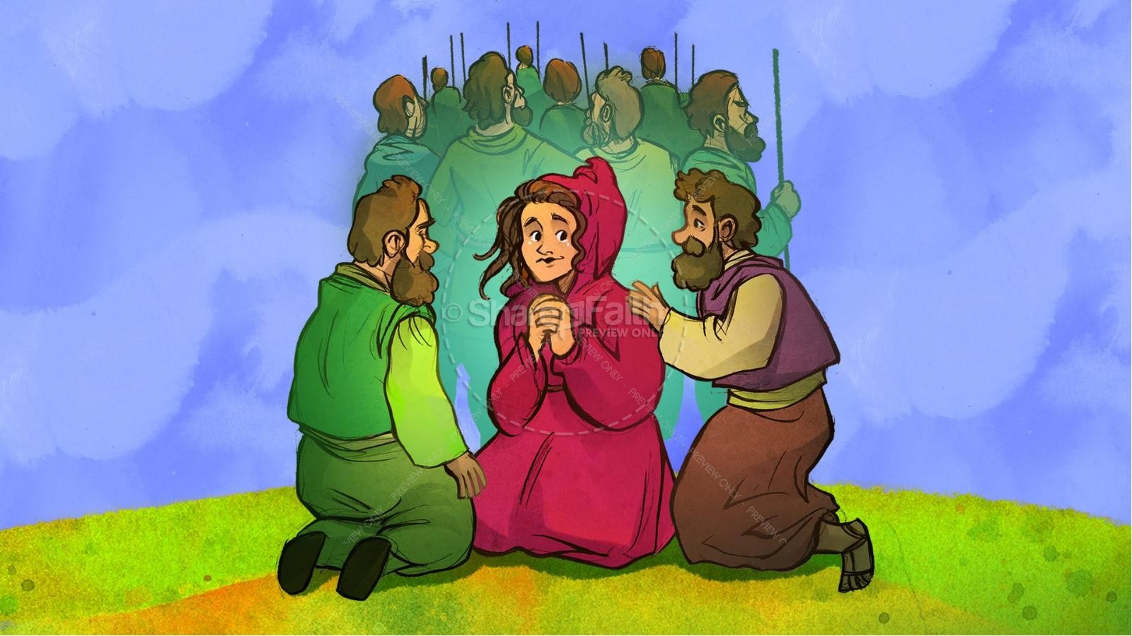 Joshua 2 The Story of Rahab Kids Bible Stories Thumbnail 8