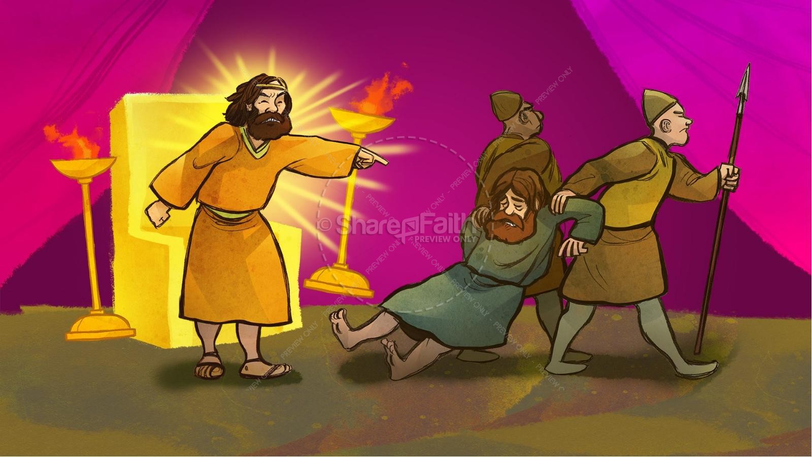 Matthew 18 The Parable of the Unforgiving Servant Kids Bible Story Thumbnail 8