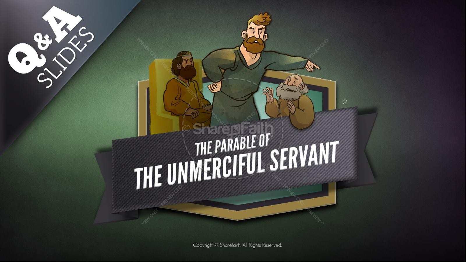 Matthew 18 The Parable of the Unforgiving Servant Kids Bible Story Thumbnail 9