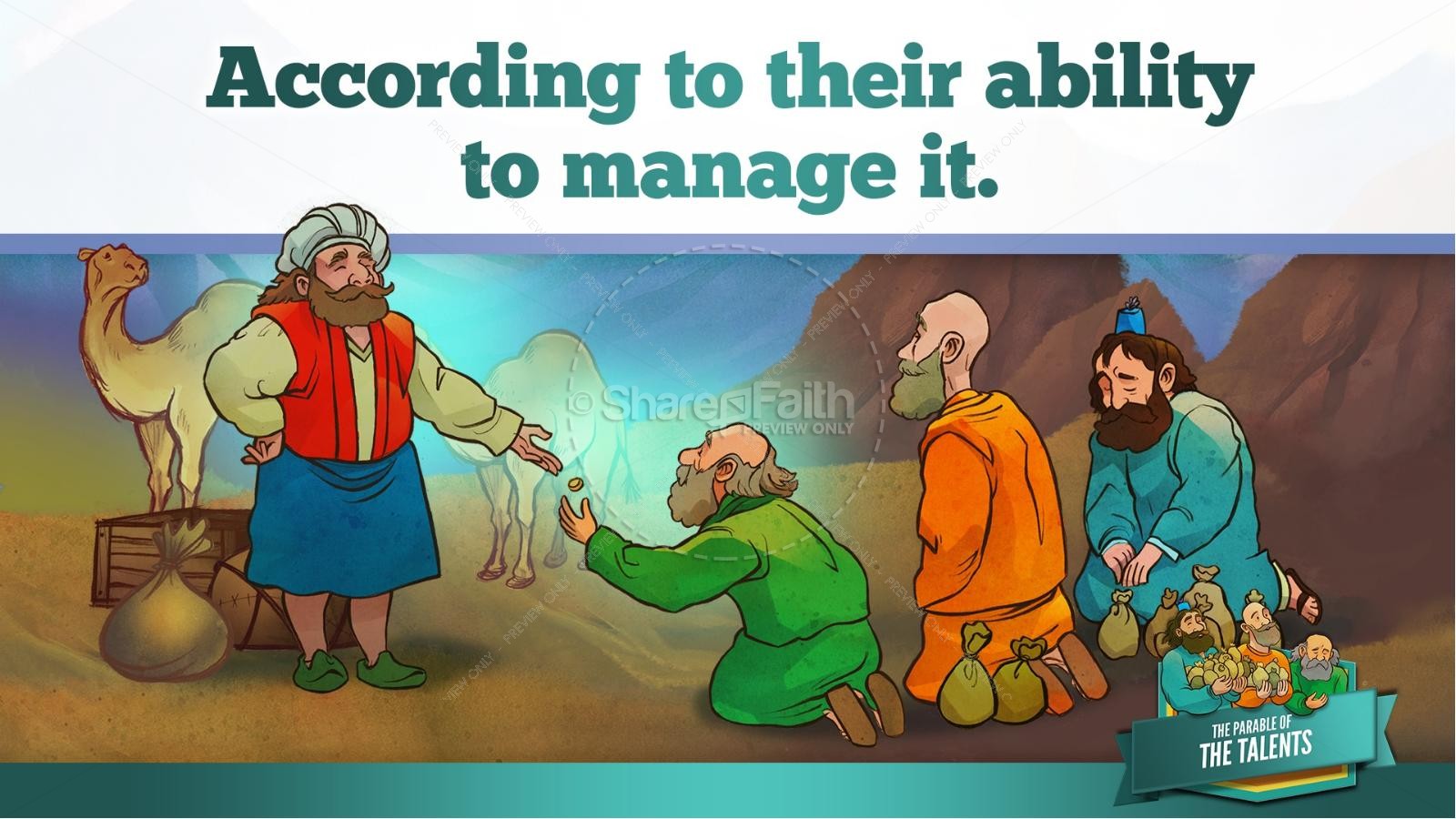 The Parable of the Talents Kids Bible Story Thumbnail 12