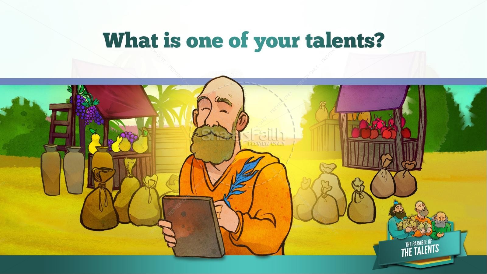 The Parable of the Talents Kids Bible Story Thumbnail 21