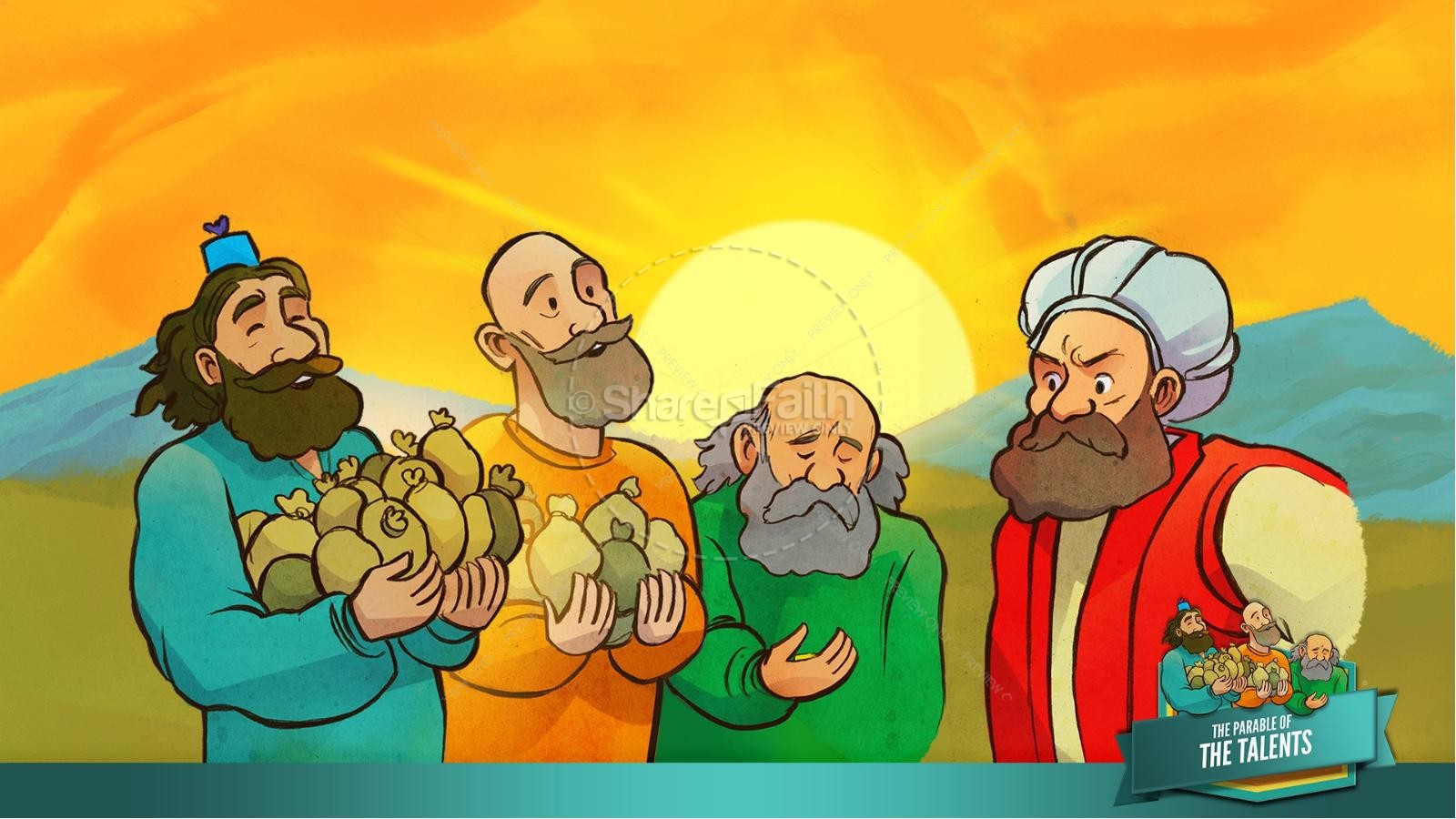 The Parable of the Talents Kids Bible Story Thumbnail 30