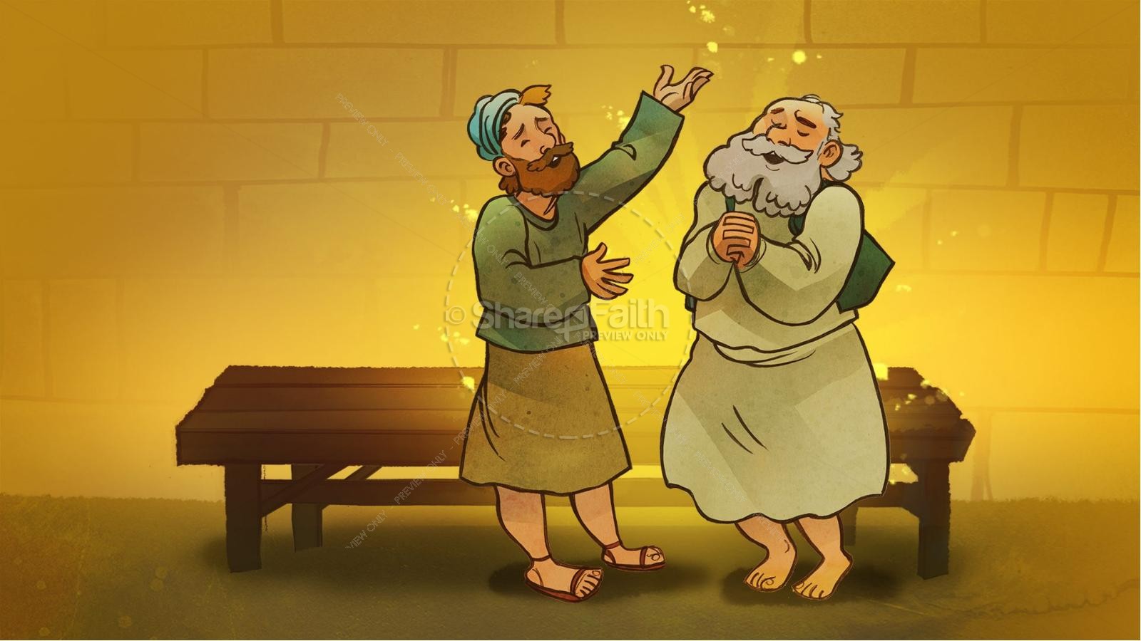 Luke 24 Road to Emmaus Kids Bible Stories Thumbnail 7