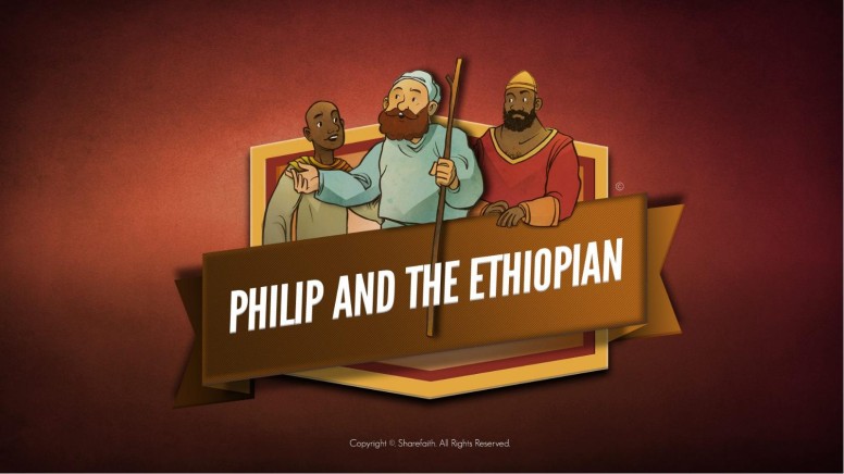 Acts 8 Philip and the Ethiopian Kids Bible Stories