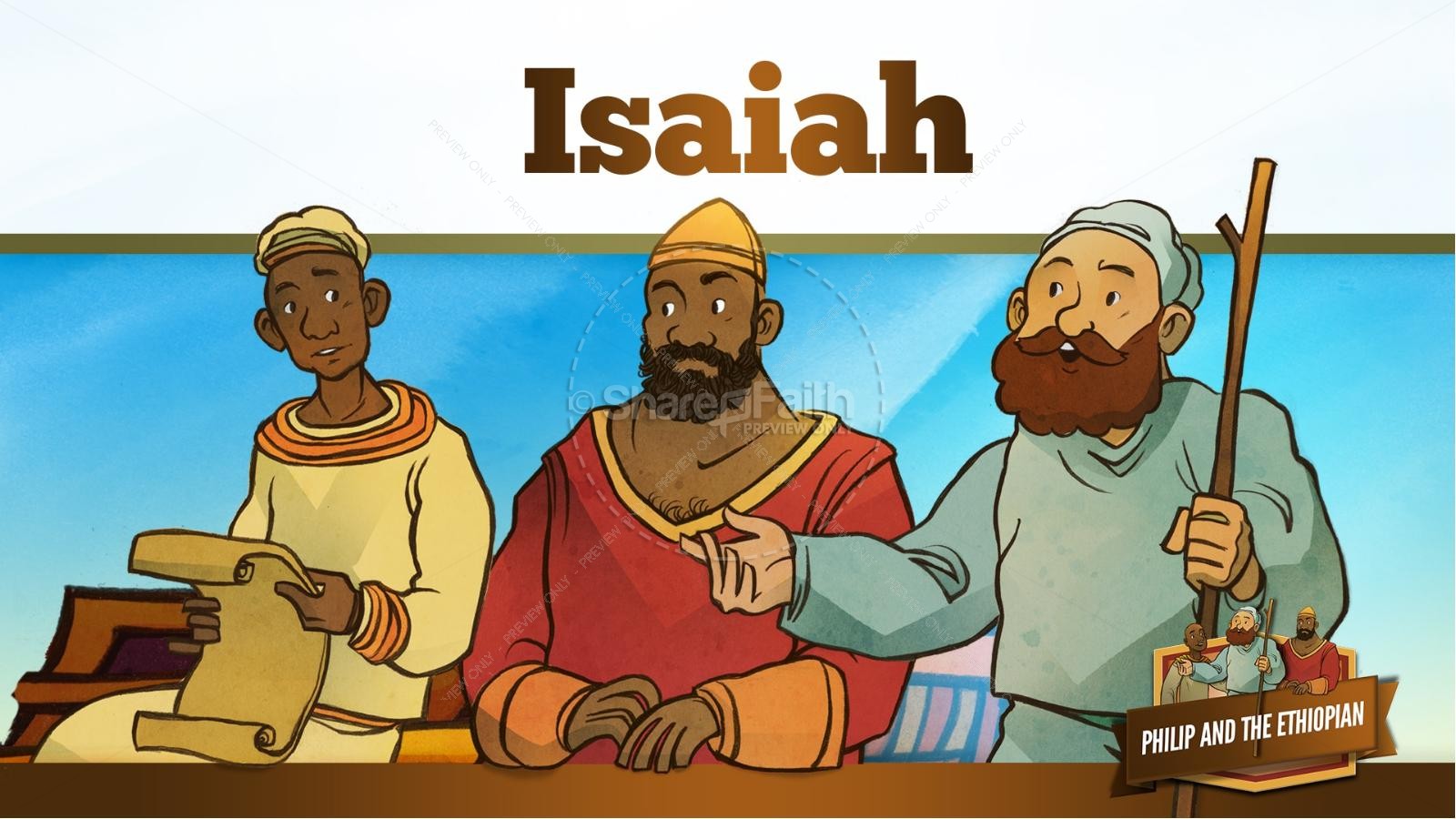 Acts 8 Philip and the Ethiopian Kids Bible Stories Thumbnail 20