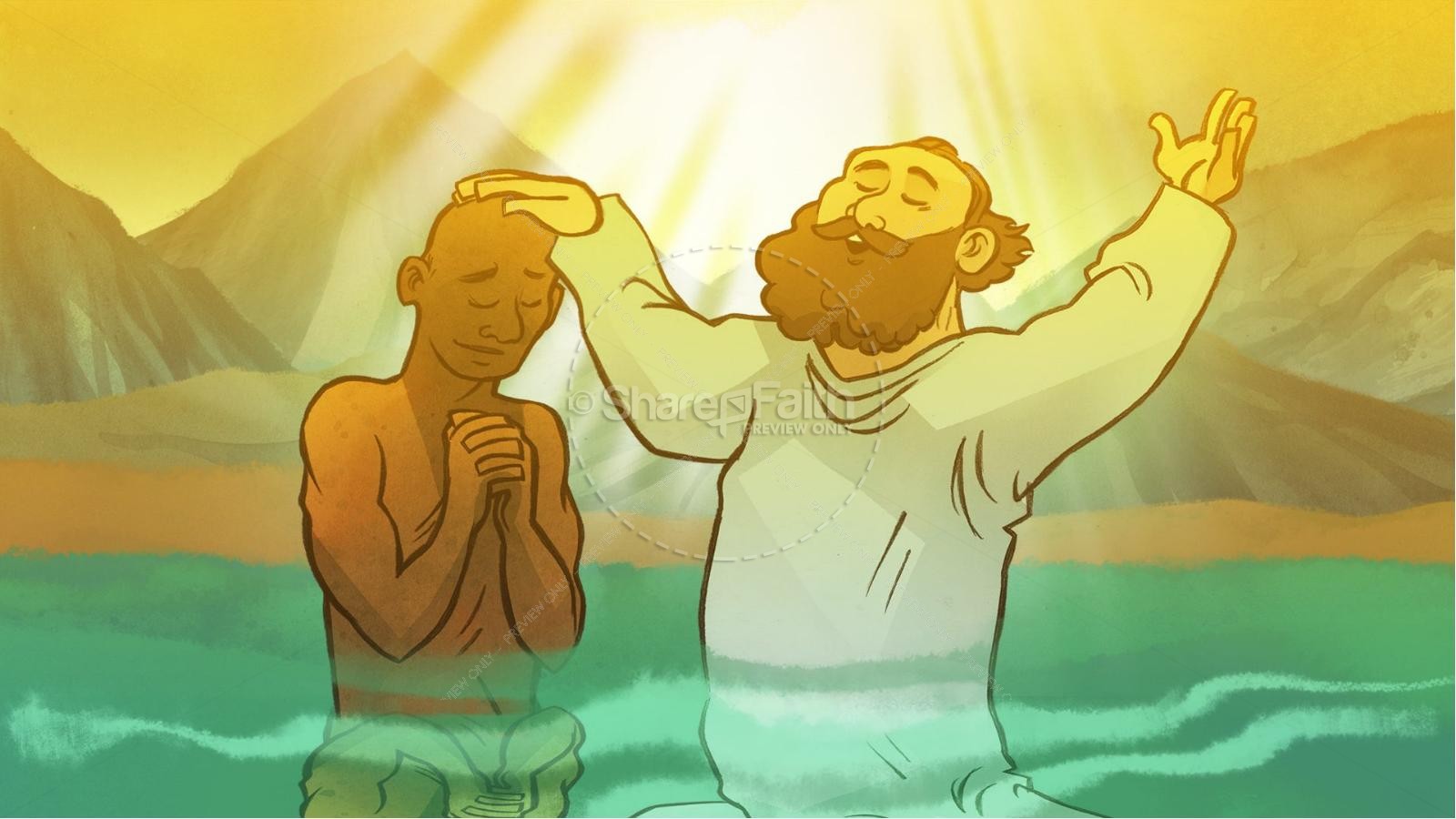 Acts 8 Philip and the Ethiopian Kids Bible Stories Thumbnail 7