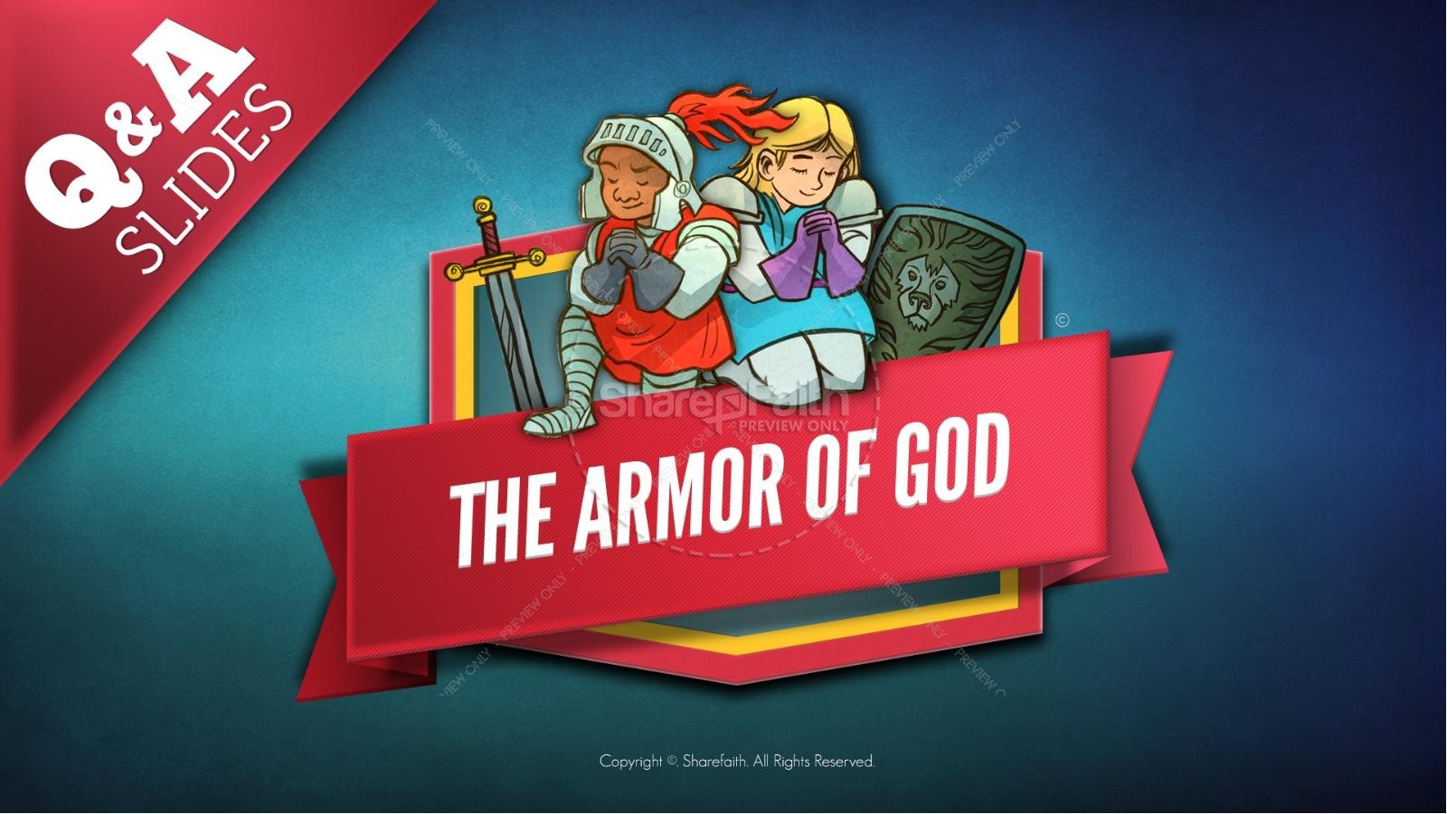 Ephesians 6 The Armor of God Kids Bible Story